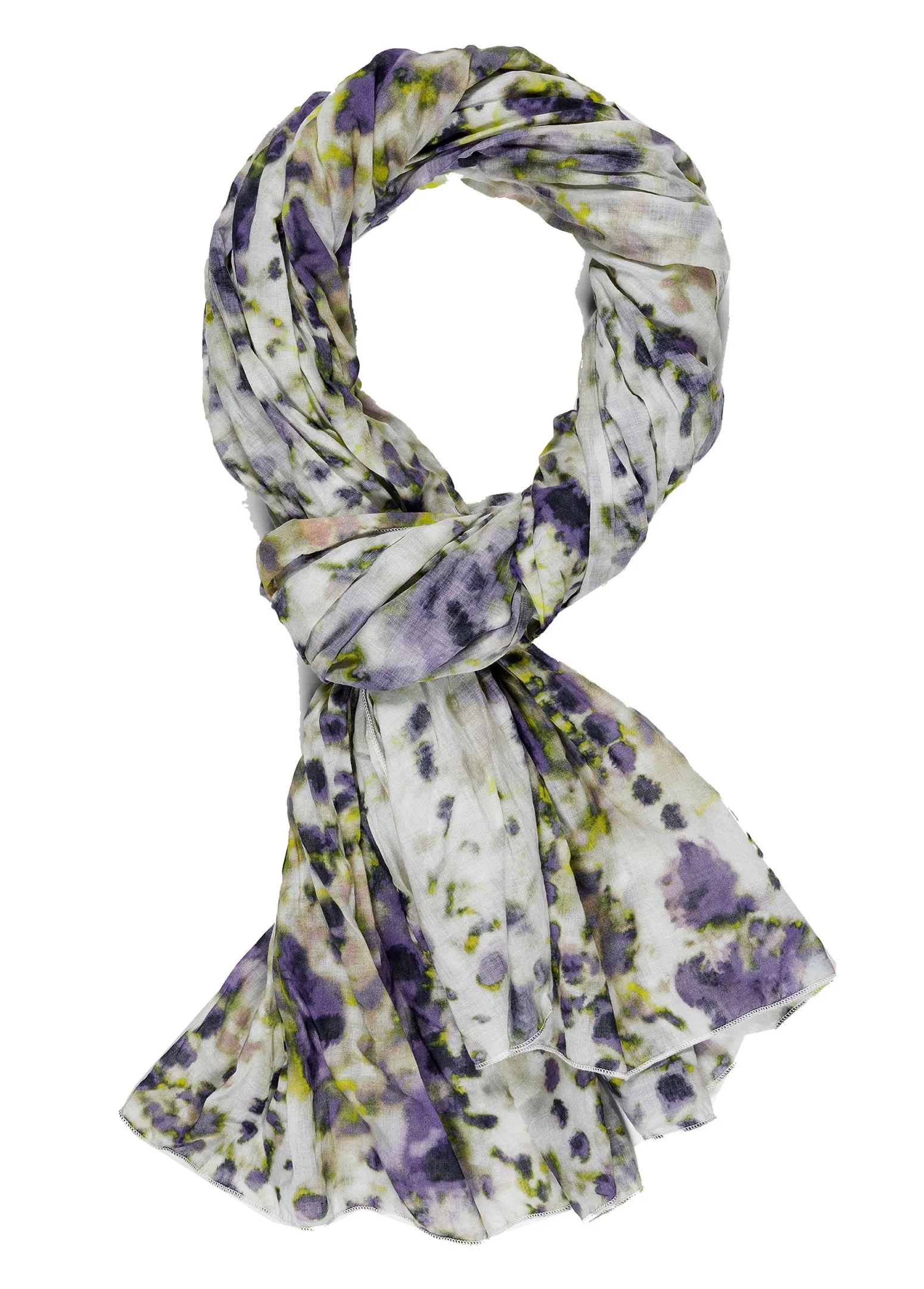 DEHA Accessori*Pashmina In Mussola Stampata Viola