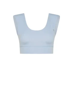 DEHA Canotte E Reggiseni Sportivi*Reggiseno Sportivo In Microfibra Riciclata Blu
