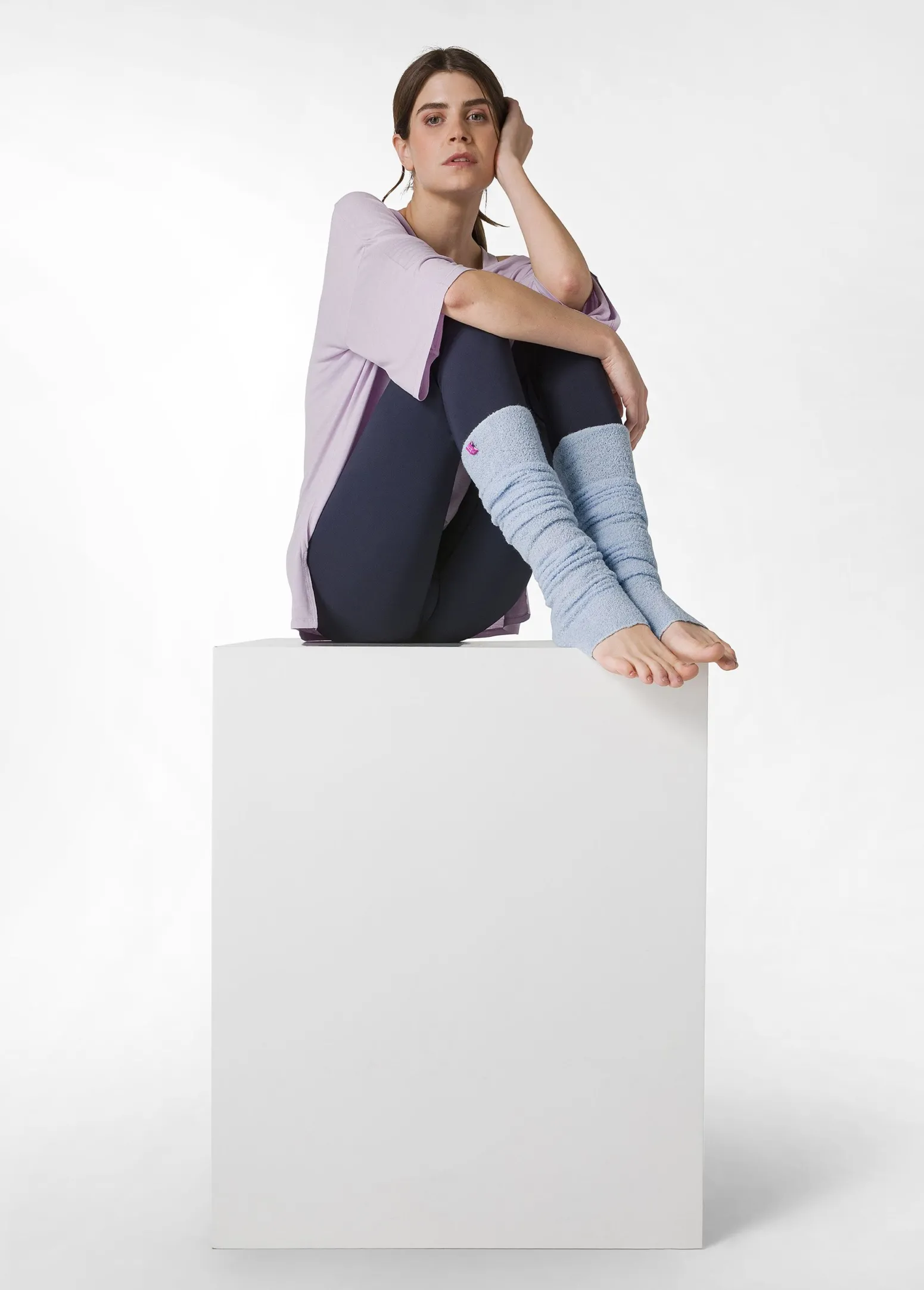 DEHA Accessori Sportivi*Scaldamuscoli In Boucle' Blu