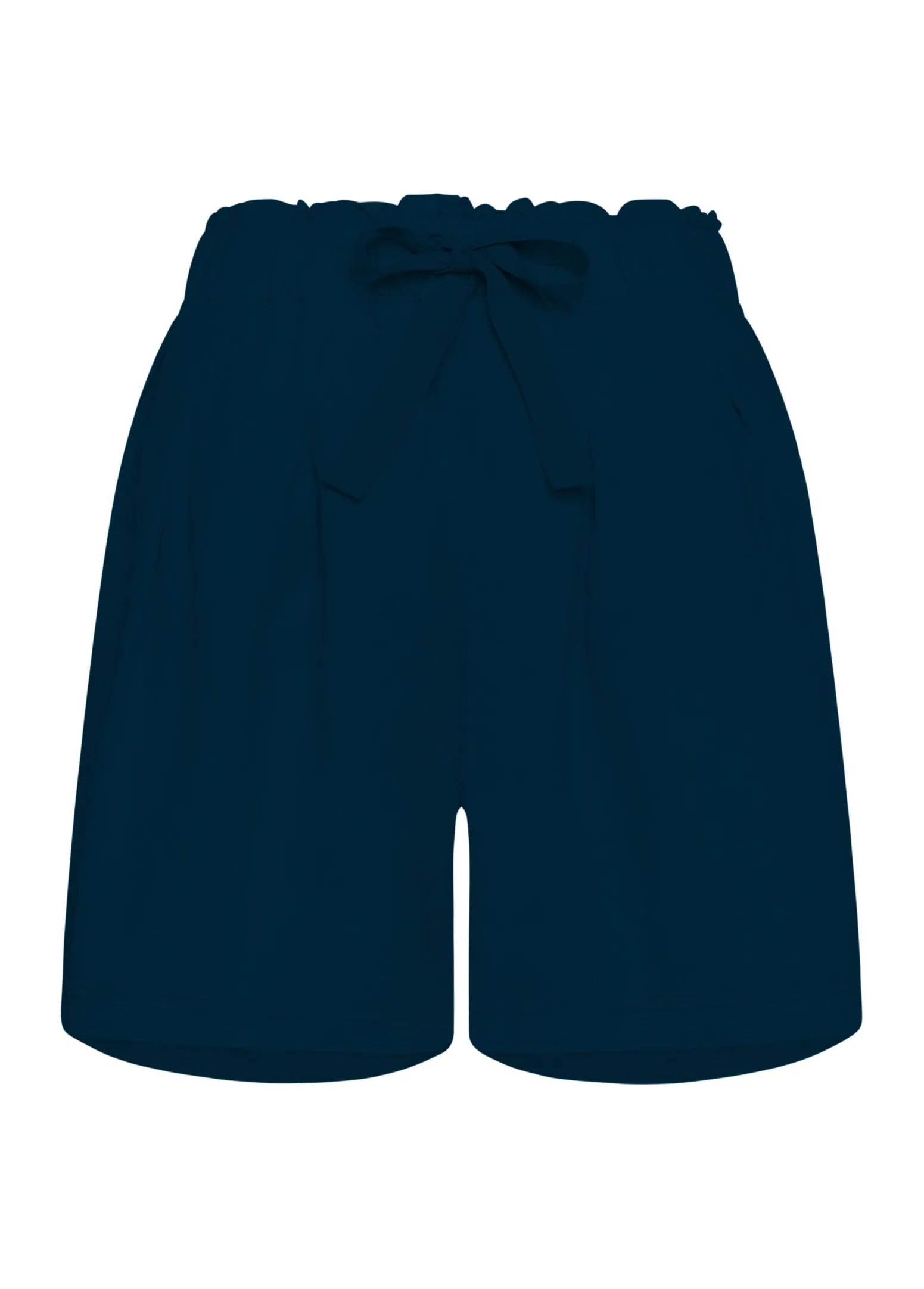 DEHA Bermuda*Shorts In Misto Lino E Lyocell Blu