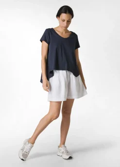 DEHA Bermuda*Shorts In Misto Lino E Lyocell Bianco