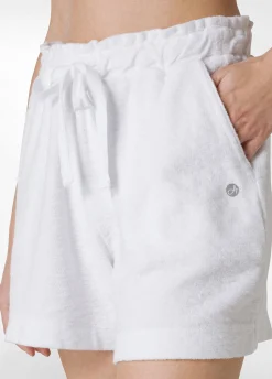 DEHA Pantaloncini Sportivi*Shorts In Spugna Bianco