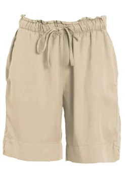 DEHA Bermuda*Shorts In Twill Tencel Beige