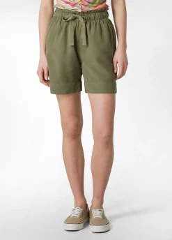 DEHA Bermuda*Shorts In Twill Tencel Verde