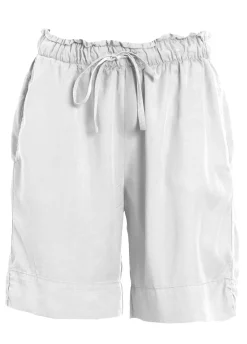 DEHA Bermuda*Shorts In Viscosa Crepe Bianco