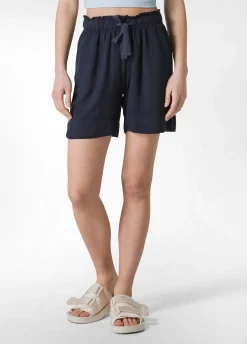 DEHA Bermuda*Shorts In Viscosa Crepe Blu