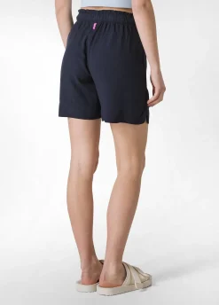 DEHA Bermuda*Shorts In Viscosa Crepe Blu