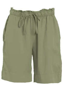 DEHA Bermuda*Shorts In Viscosa Crepe Verde