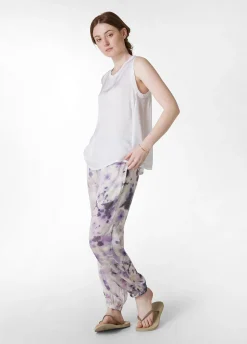 DEHA Top & T-Shirts*Top Con Inserti In Raso Bianco