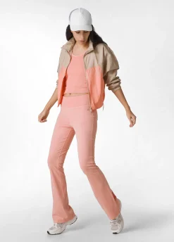 DEHA Top & T-Shirts*Top In Costina Effetto Vintage Arancio