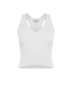DEHA Felpe & Maglieria*Top In Maglia Di Rayon Bianco