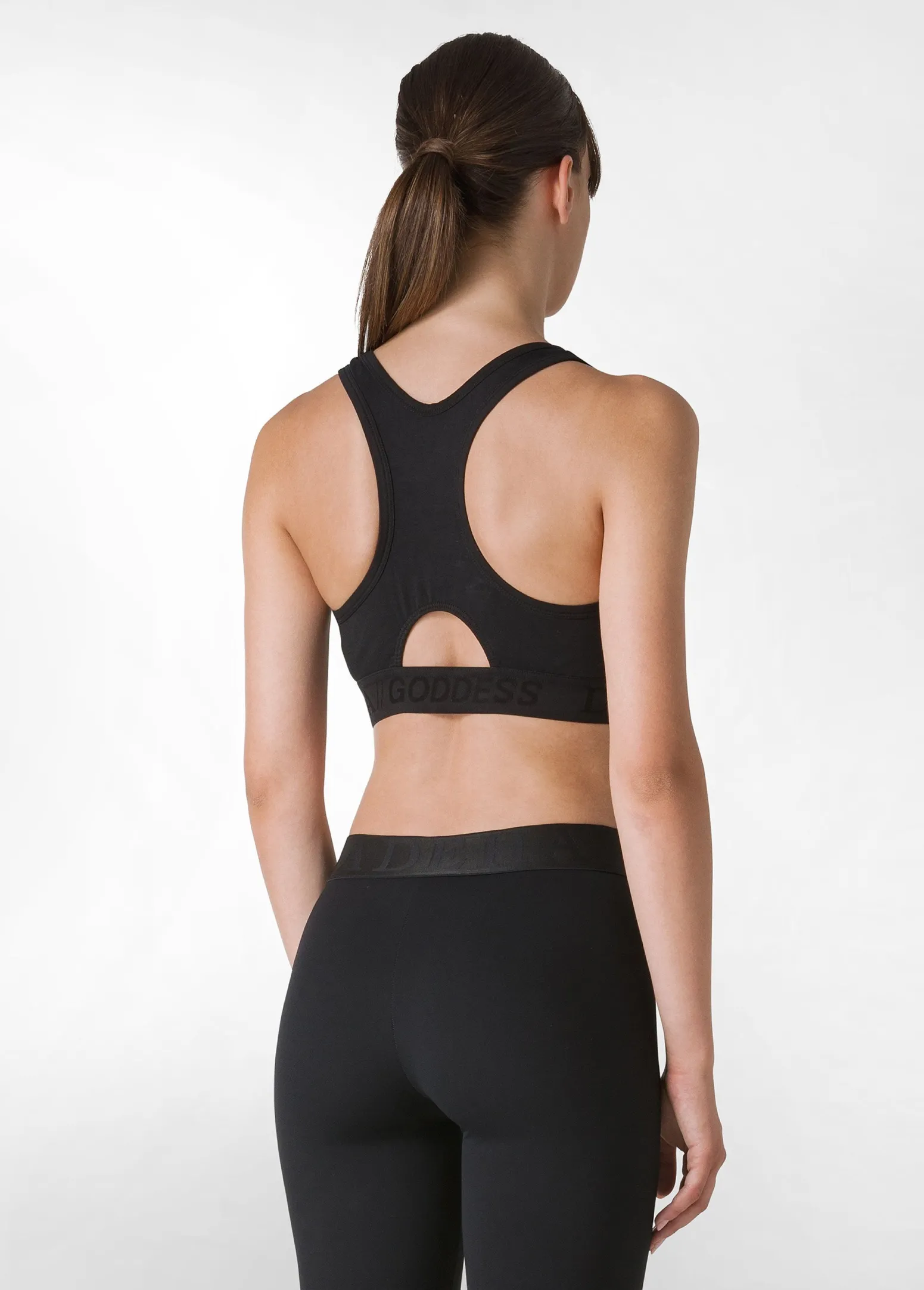 DEHA Canotte E Reggiseni Sportivi*Top Vogatore Jersey Stretch Nero