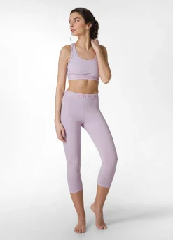 DEHA Canotte E Reggiseni Sportivi*Top Vogatore Jersey Stretch Viola