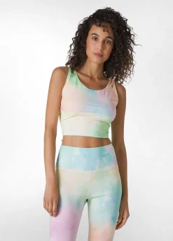 DEHA Canotte E Reggiseni Sportivi*Top Yoga In Microfibra Riciclata Stampata Other