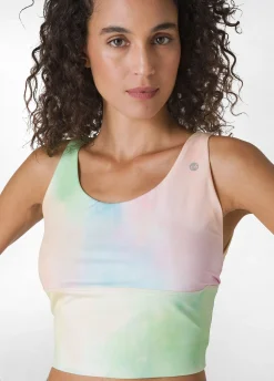 DEHA Canotte E Reggiseni Sportivi*Top Yoga In Microfibra Riciclata Stampata Other