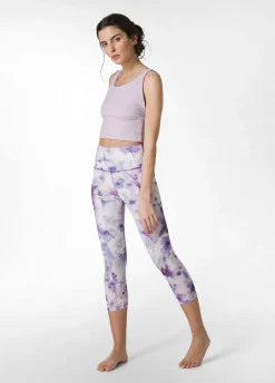 DEHA Canotte E Reggiseni Sportivi*Top Yoga In Microfibra Riciclata Viola