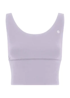 DEHA Canotte E Reggiseni Sportivi*Top Yoga In Microfibra Riciclata Viola