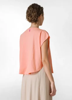 DEHA Top & T-Shirts*T-Shirt Ampia Arancio