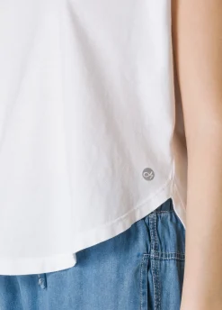 DEHA Top & T-Shirts*T-Shirt Ampia Bianco
