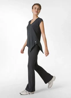 DEHA Top & T-Shirts*T-Shirt Fiammata Effetto Vintage Nero
