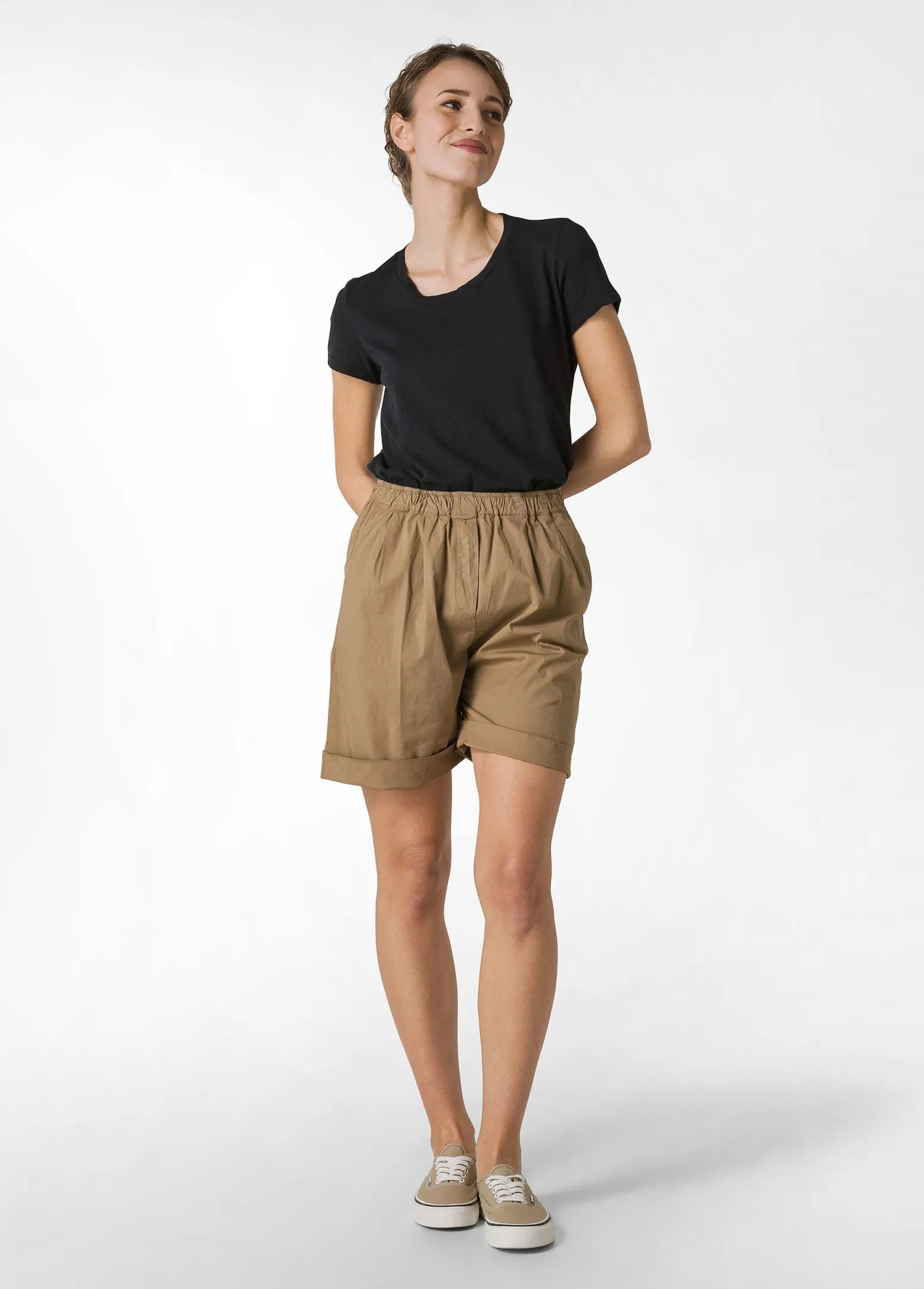DEHA Top & T-Shirts*T-Shirt In Jersey Fiammato Nero