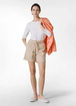 DEHA Top & T-Shirts*T-Shirt Manica 3/4 In Jersey Fiammato Bianco