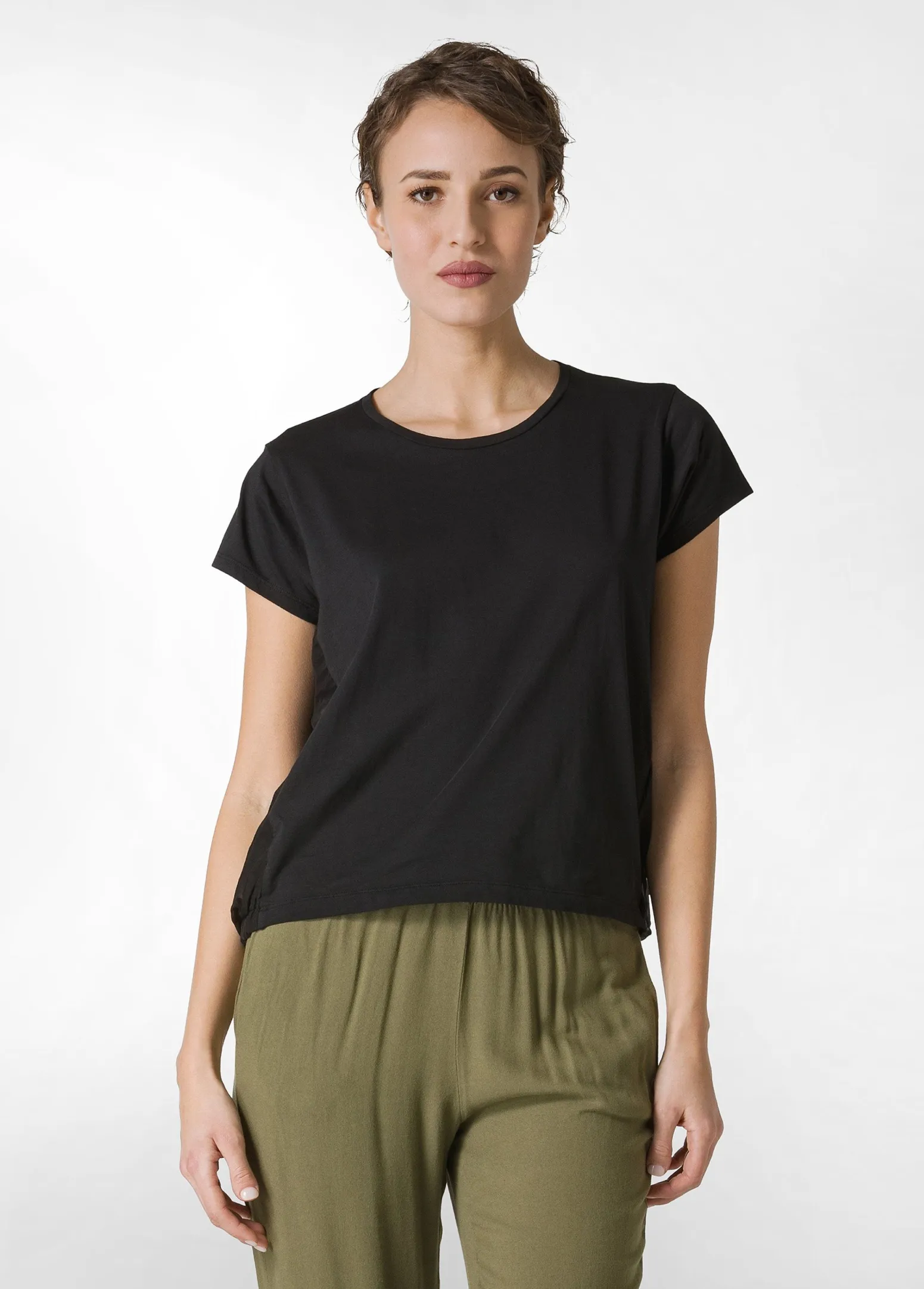 DEHA Camicie & Bluse*T-Shirt Misto Seta Nero
