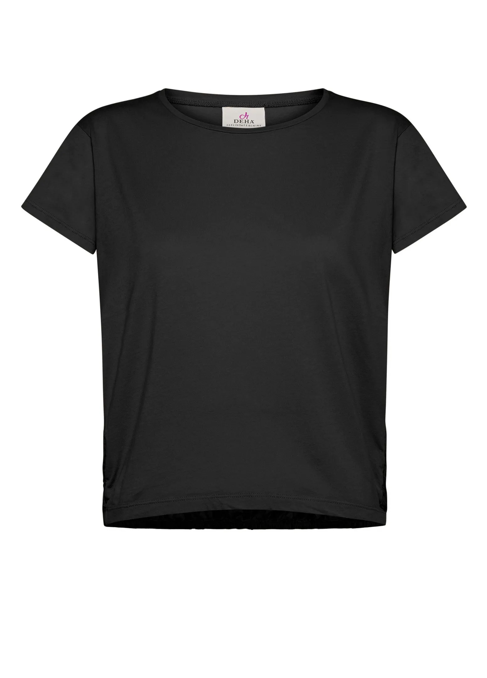 DEHA Camicie & Bluse*T-Shirt Misto Seta Nero