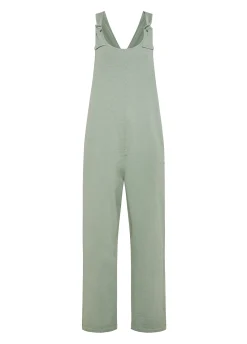 DEHA Vestiti, Gonne E Tute*Tuta Intera Effetto Vintage Verde